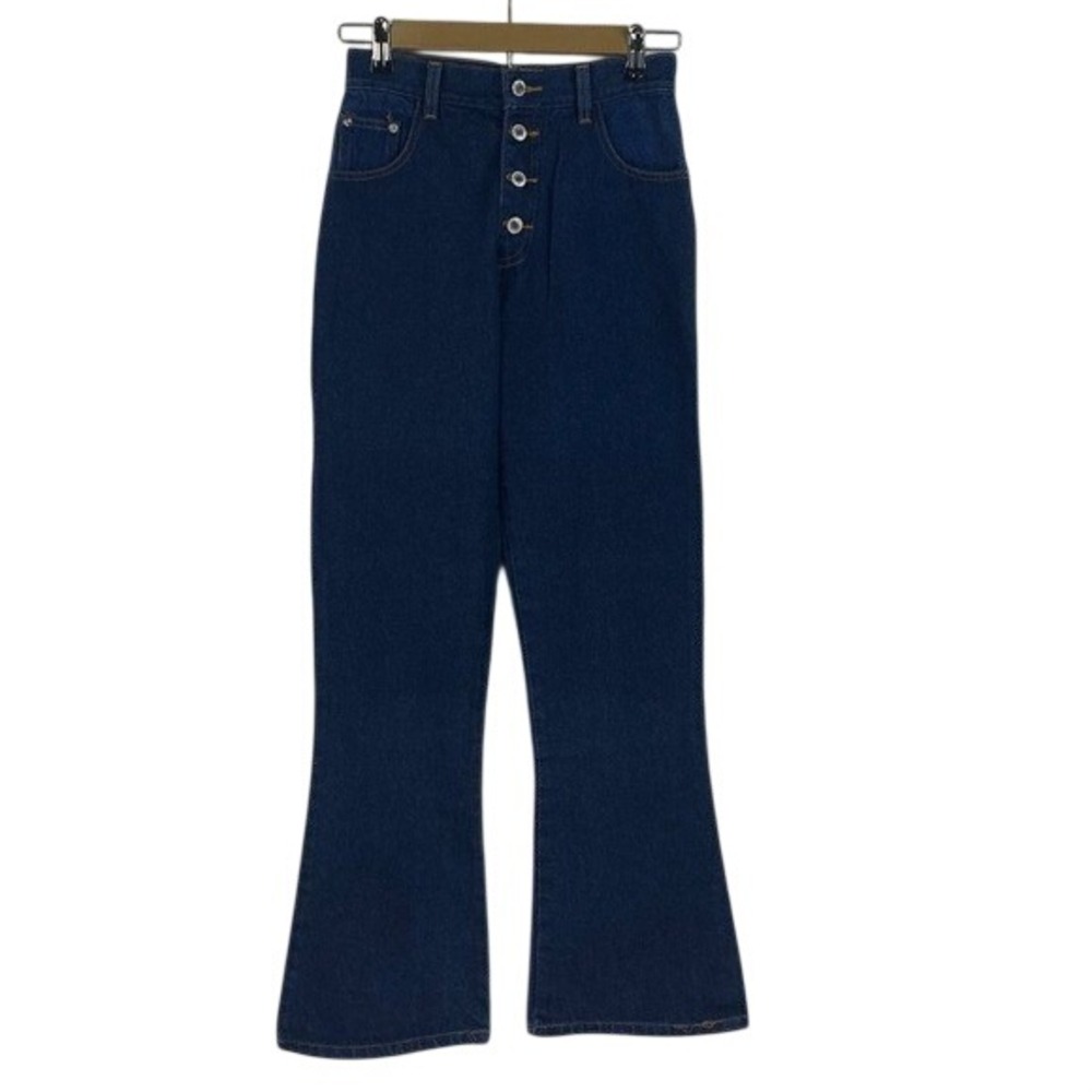Levis SilverTab Vintage Flare Jeans Dark Wash Button Fly High‎ Rise 90s